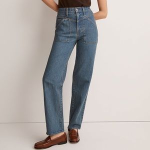 MADEWELL - Perfect Vintage Wide-Leg Jean - Size 27